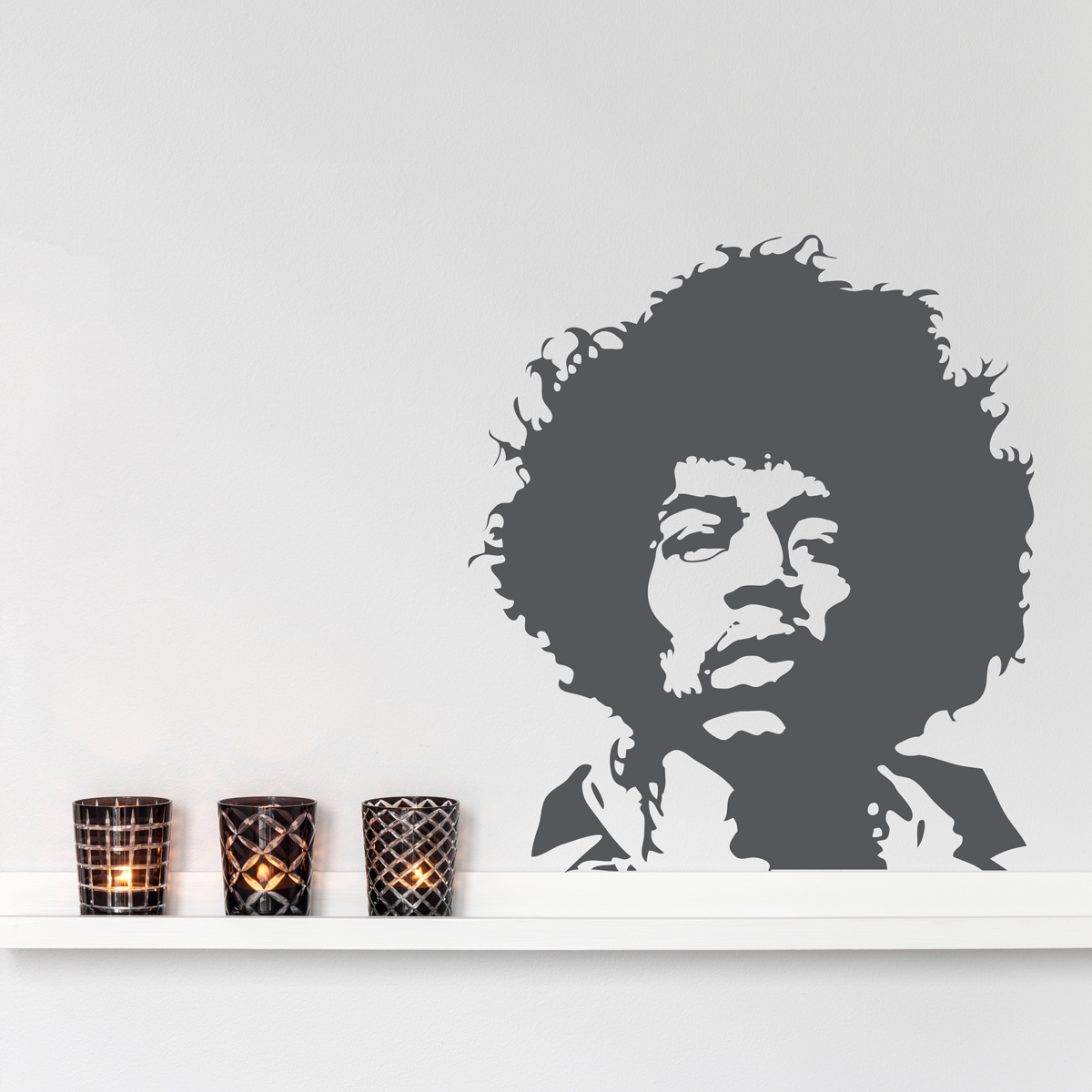 jimi hendrix wall decal