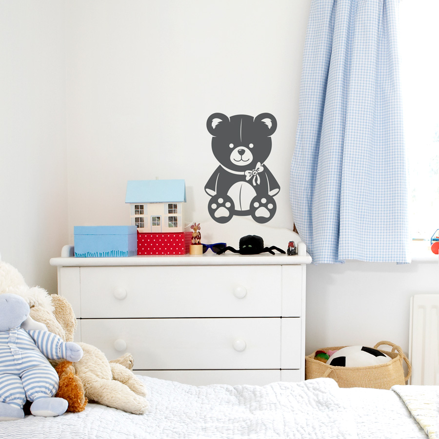 teddy bear decal