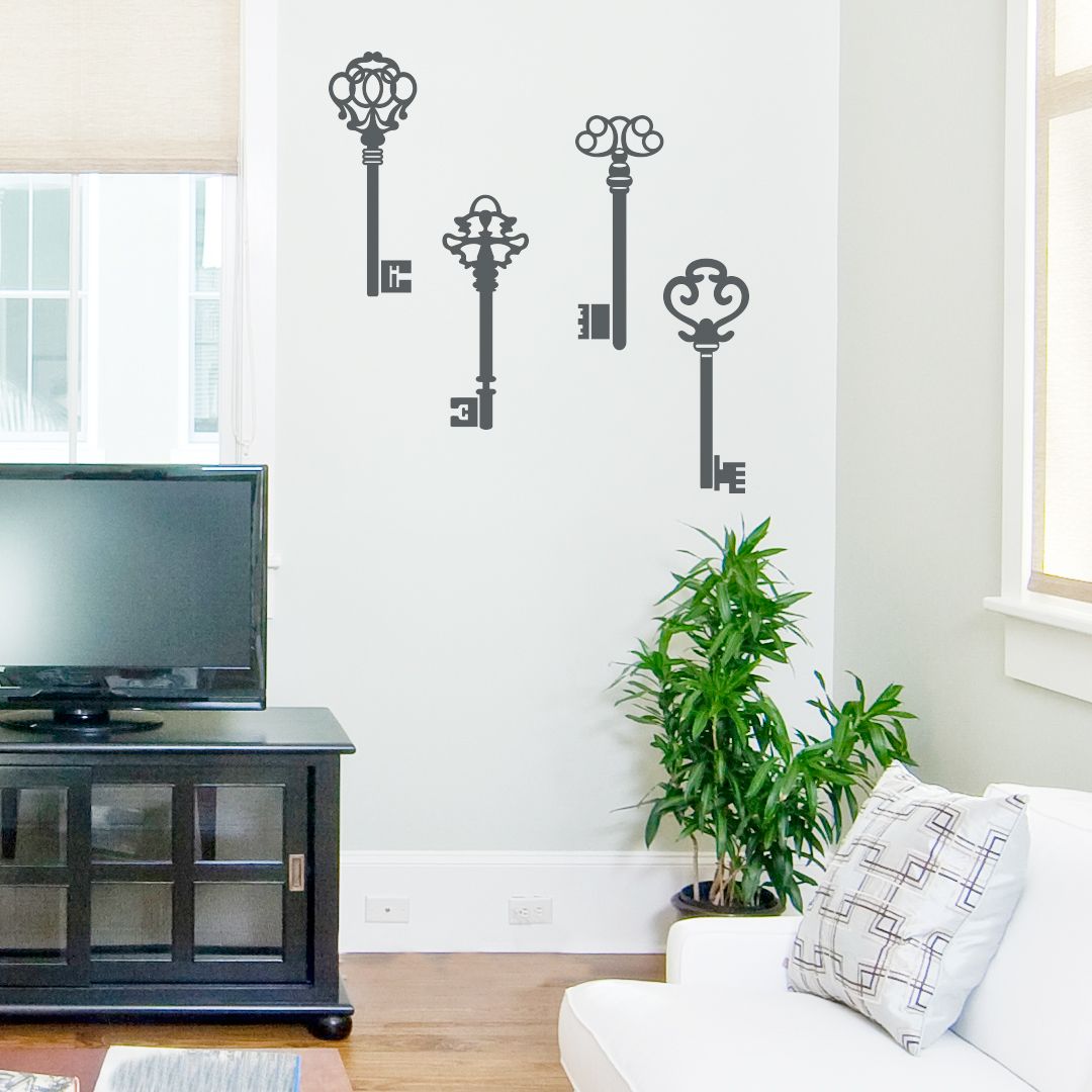 Old Keys - Wall Decal