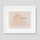 Bless The Food Art Print